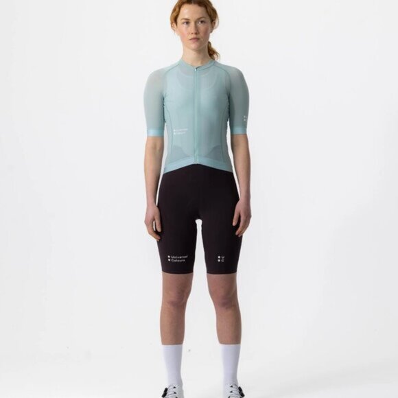 Universal Colours Women’s Chroma Cycling Bib Short, Heavy Brown - Picture 1 of 9
